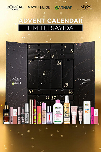 L'Oreal Paris Advent Calendar - L'Oréal Paris, Maybelline, NYX