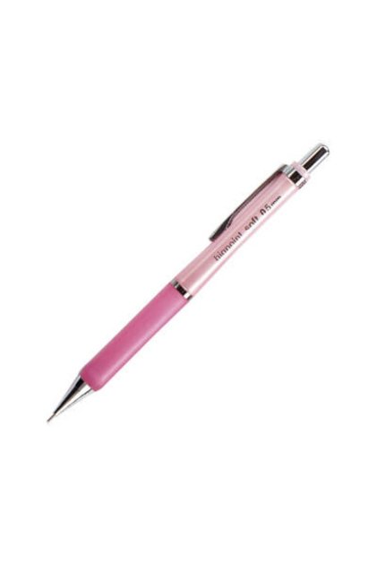 Soft Versatil Pen, 0.5 Mm, Metal Tip, Pink