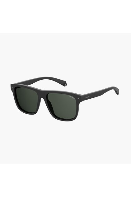 Men Grey Polarised and UV Protected Lens Square Sunglass