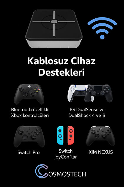 cosmostech Xim Matrix Klavye Mouse Çevirici Adaptör Mouse Keyboard