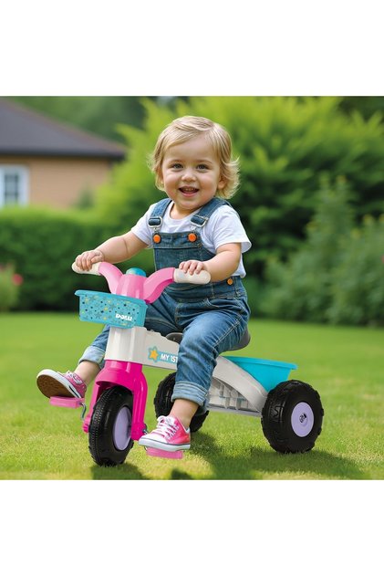 İlk Üç Tekerlekli Bisikletim Kutulu Pembe 2574