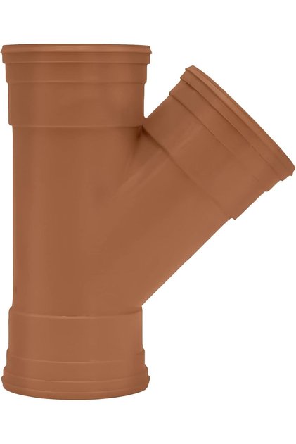 Red UPVC Pipe Fittings for Plumbing Drainage Irrigation Ventilation Chemical Transport Water Tr