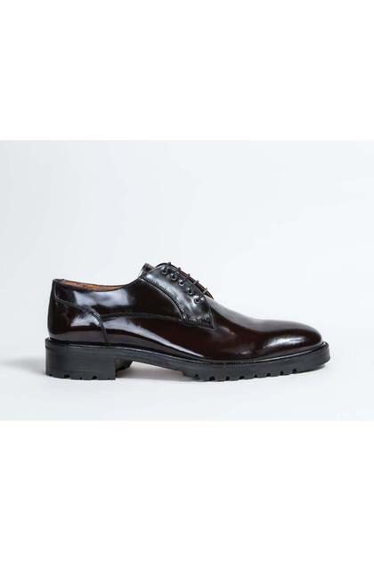 1019-10 Erkek Ayakkabı Casual Açma Bordo