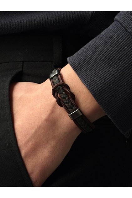 Men's Leather Bracelet Bl0071