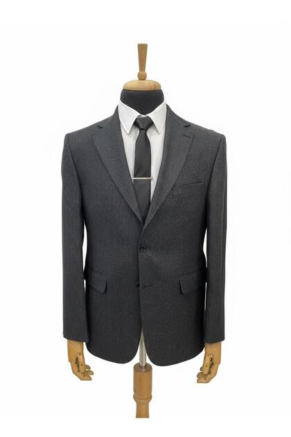 Father Men's Wide-Cut Double-Breasted Blazer Jacket Classic and Modern Elegance