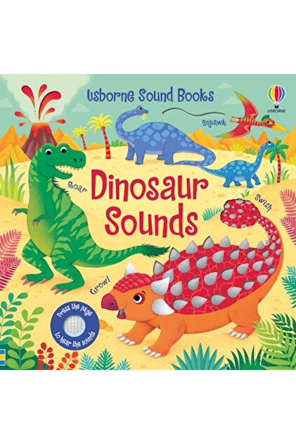 Carte sonoră Sunete de dinozauri, Usborne, 3+