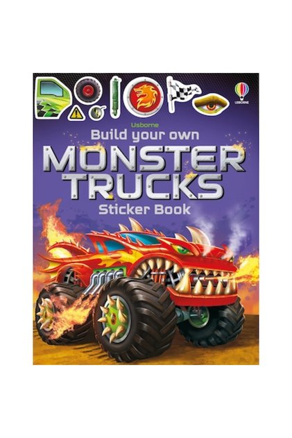 Construiește-ți propriul Monster Trucks Sticker Book