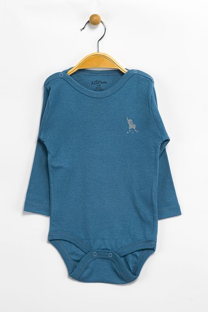 Baby Boy and Girl Snap Fastener 100% Cotton Bodysuit & Onesie 0 Months - 12 Months