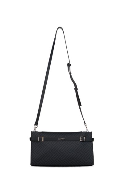 Black-Black Women's Messenger Bag Cn7630T