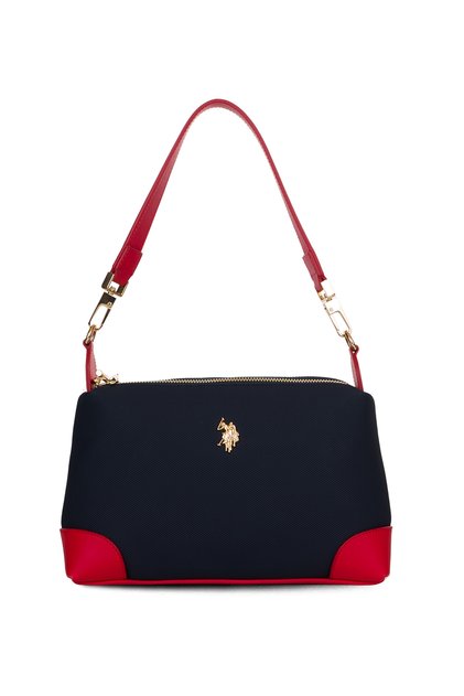 Navy Blue-Red Women's Shoulder Bag Us26280