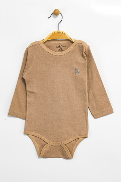 Baby Boy and Girl Snap Fastener 100% Cotton Bodysuit & Onesie 0 Months - 12 Months