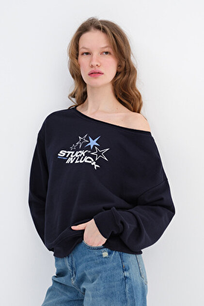Addax Kayık Yaka Sweatshirt S4412 - Fiyatı, Yorumları