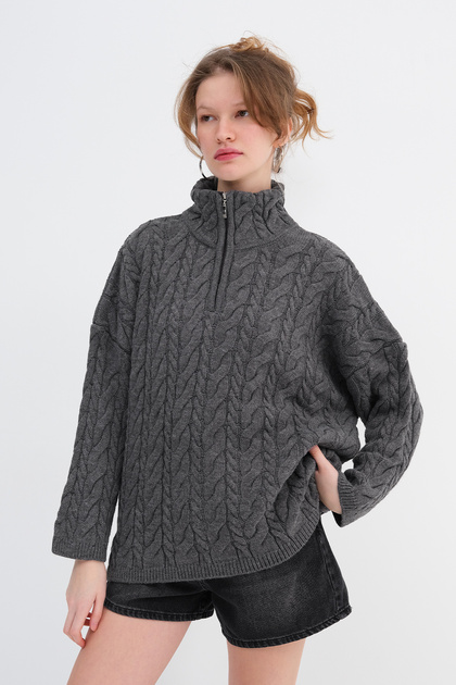 Addax Saç Örgülü Triko Kazak K2394 - Fiyatı, Yorumları