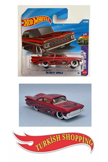 HOT WHEELS 1:64 Ölçek 2026 Case 59 Chevy İmpala - Fiyatı, Yorumları