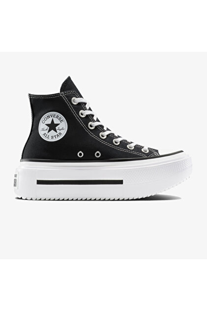 Converse Chuck Taylor All Star Lift Double Stack Kadın Siyah