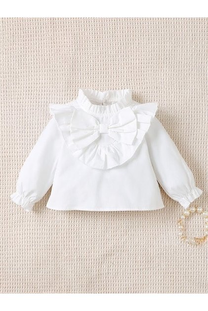 Girl's Shirt with Zipper Closure