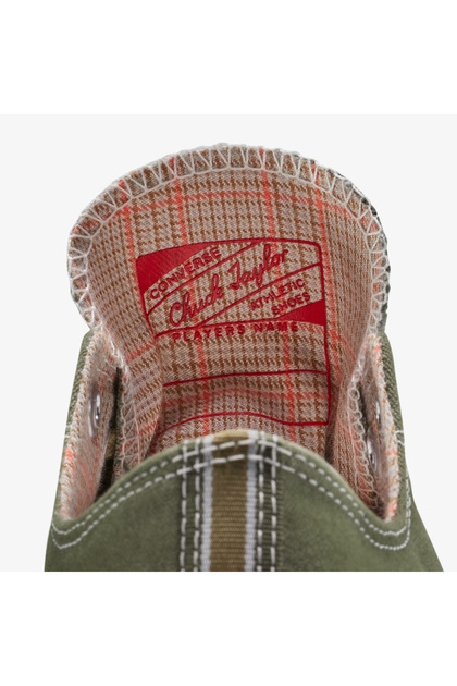 Converse Chuck 70 Houndstoothed Unisex Haki Sneaker - Fiyatı