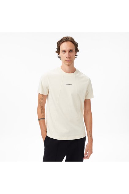 Erkek Krem T-Shirt