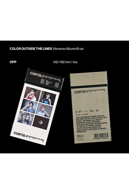 ikollect CORTIS - 1st EP [COLOR OUTSIDE THE LINES] Weverse Albums