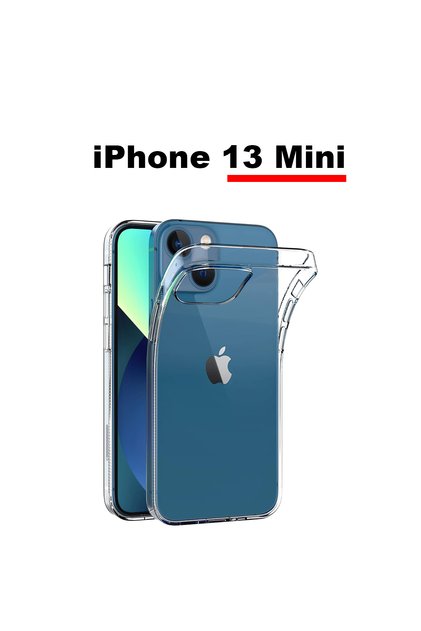 iPhone 13 Mini Compatible Transparent Protected Phone Case