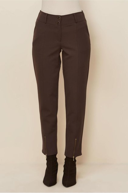 Zipper Detail Pants 70913