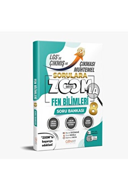 Günay Yayınları GÜNAY YAYINCILIK 8. SINIF ZOOM MATEMATİK LGS'DE