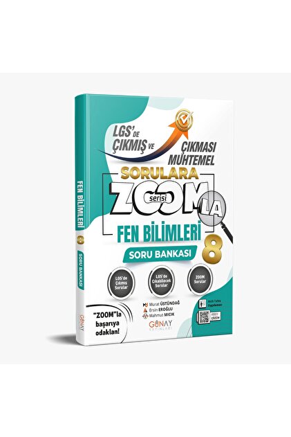 Günay Yayınları GÜNAY YAYINCILIK 8. SINIF ZOOM TÜM DERSLER LGS'DE