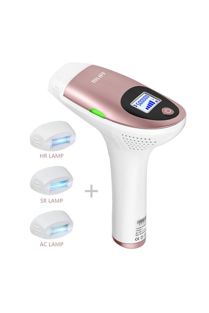 T3 IPL Hair removal Epilator Laser Permanent Device 3IN1 Electric depilador 500000 Flashes Pink