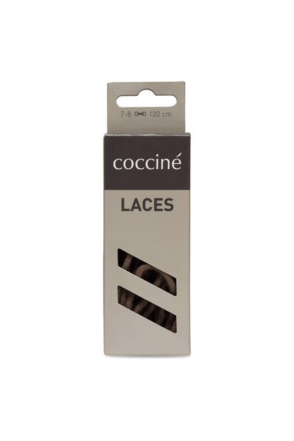 Șireturi unisex maro LACES 120 cm F