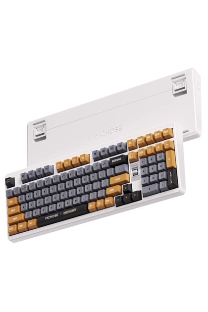 MCHOSE x Unbox Therapy UT98 Retro Therapy %98 Silent Peach V3 RGB