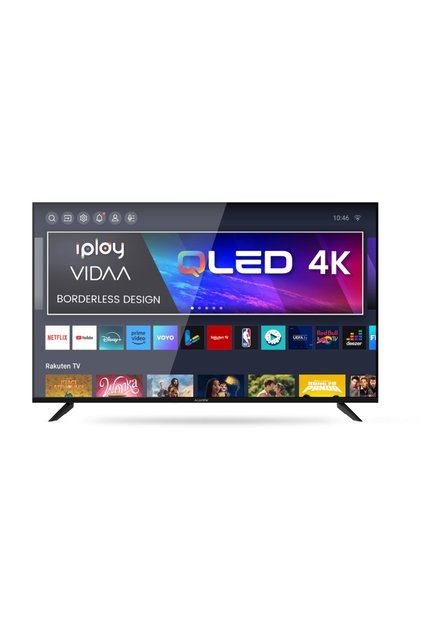Έξυπνη τηλεόραση QLED QL55iPlay6200-U, 139 εκ., VIDAA OS, 4K Ultra HD