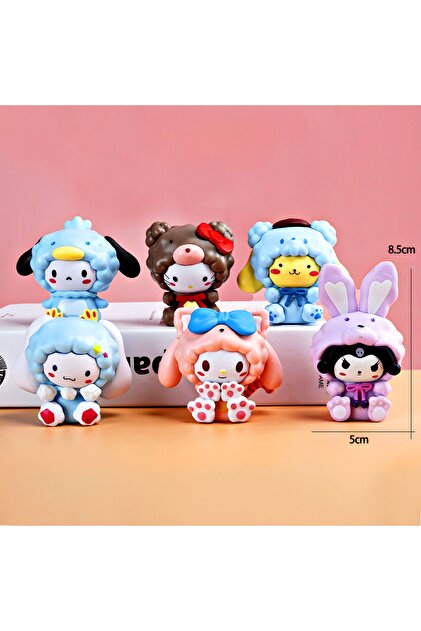 DEK Hello Kitty ve Arkadaşları My Melody Kuromi Cinnamaroll