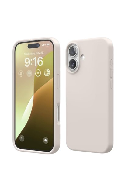 iPhone 17 Compatible Suede Lux Launch Silicone Case