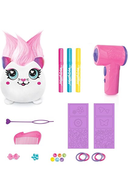 Cici Oyuncak Airbrush Plush - Hair'iffic 17cm Squish Saç Tasarımı