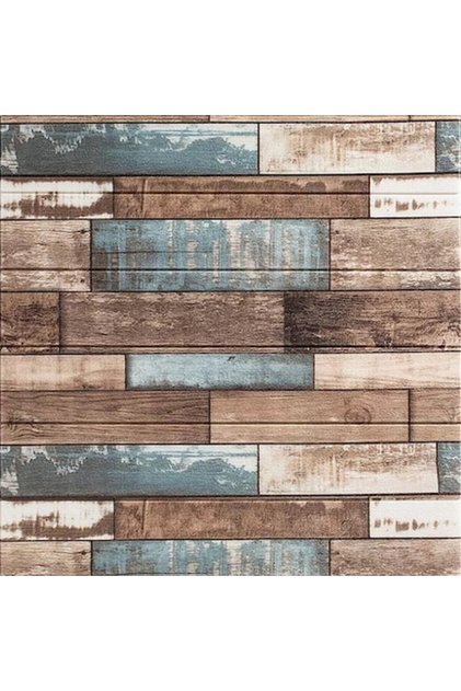 Tapet autoadeziv 3D, spumă moale, design modern, 70x70x0.3 cm, multicolor