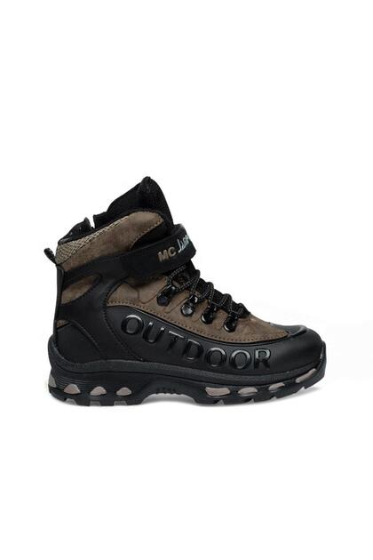Garantili Orijinal Su Geçirmez Kaymaz Outdoor Fermuarlı Bağcıklı Çocuk Bot Kahve 31-32-33-34-35 Numa