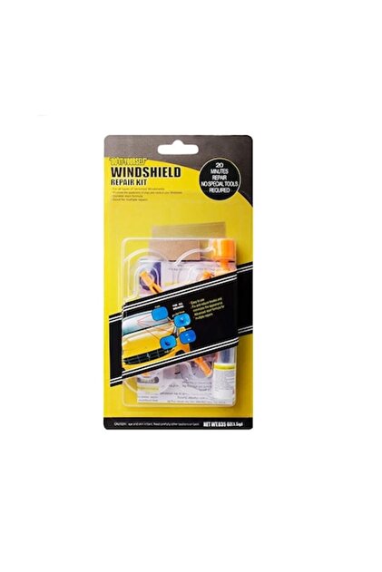 Kit de reparare parbriz pentru ciobiri, crăpături și zgârieturi, 4 bucăți