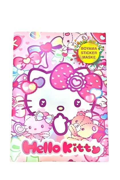 Kuromi Hello Kitty Boyama Kitabı Seti ( Sticker Hediyeli )