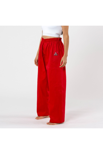 PANTALON KARATE GI Training, rosu, 150 cm