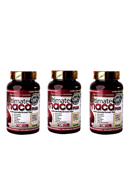 Maca for buttock enlargement, 3 packs