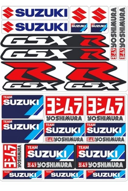 Sticker Gx360 Limitless Design Suzuki GSX Racing Sticker Seti – 22x30 cm | Motorsport ...