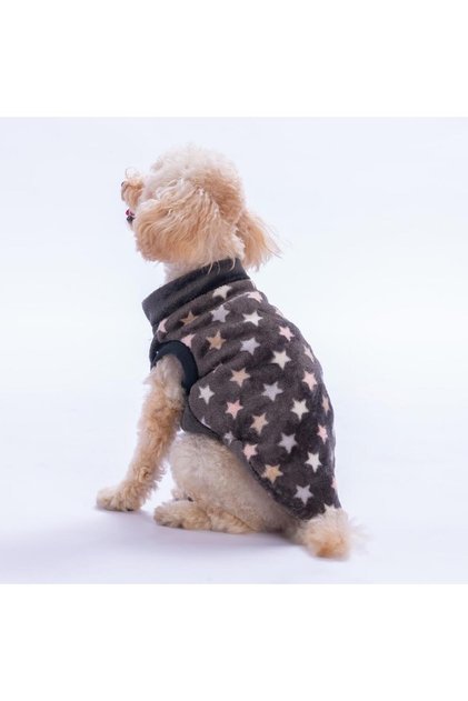 Camden Nights Yıldız Desenli Yumuşak Kedi Köpek Yeleği Kedi Köpek Elbisesi Kedi Köpek Kıyafeti