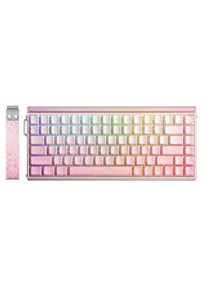 Varmilo Muse65 HE Sakura %65 Magnetic White Manyetik Switch 8K Hz