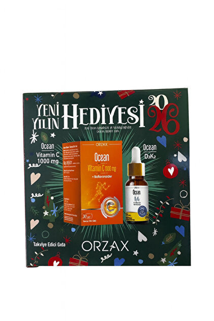 Ocean VİTAMİN C TABLET + D3K2 2026 KOFRE - Fiyatı, Yorumları
