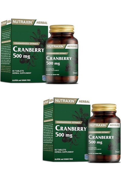 Cranberry 60 Tablets X2 Pieces