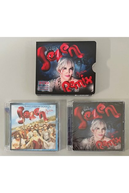 Sezen Aksu Öptüm 2 Cd in One Öptüm Remix + Öptüm Album (Zero Original Period Edition on Gelatin)