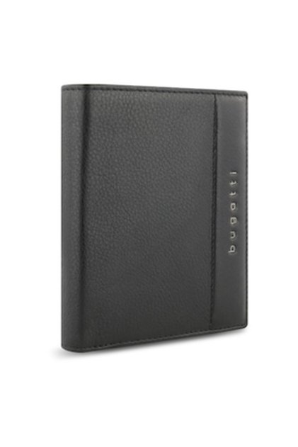 Portofel vertical pentru bărbați Nome Series 491608 - Piele, Negru