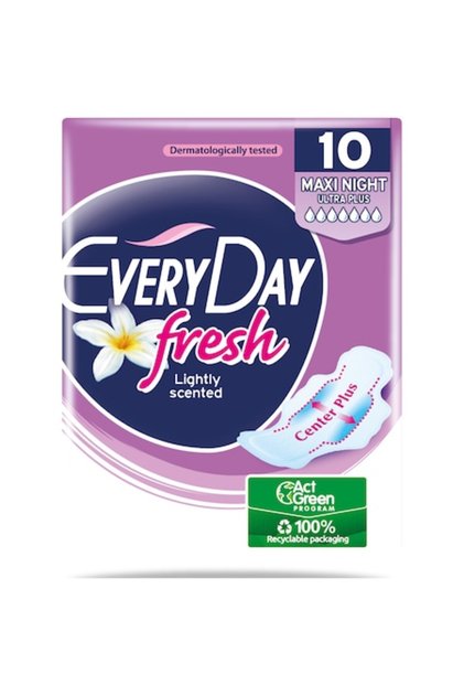 Absorbante Fresh Maxi Night, 10 buc.