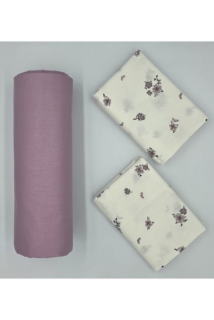 100% Organic Cotton Fabric Elastic Fitted Sheet+ Pillowcase***Corner Depth 28-30 Cm*** ew Season///