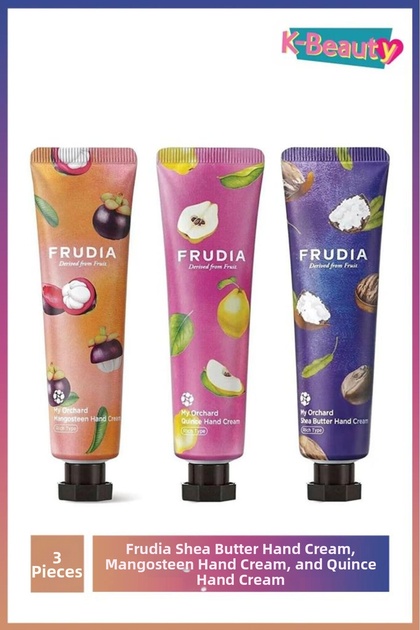 Shea Butter Hand Cream, Mangosteen Hand Cream, and Quince Hand Cream